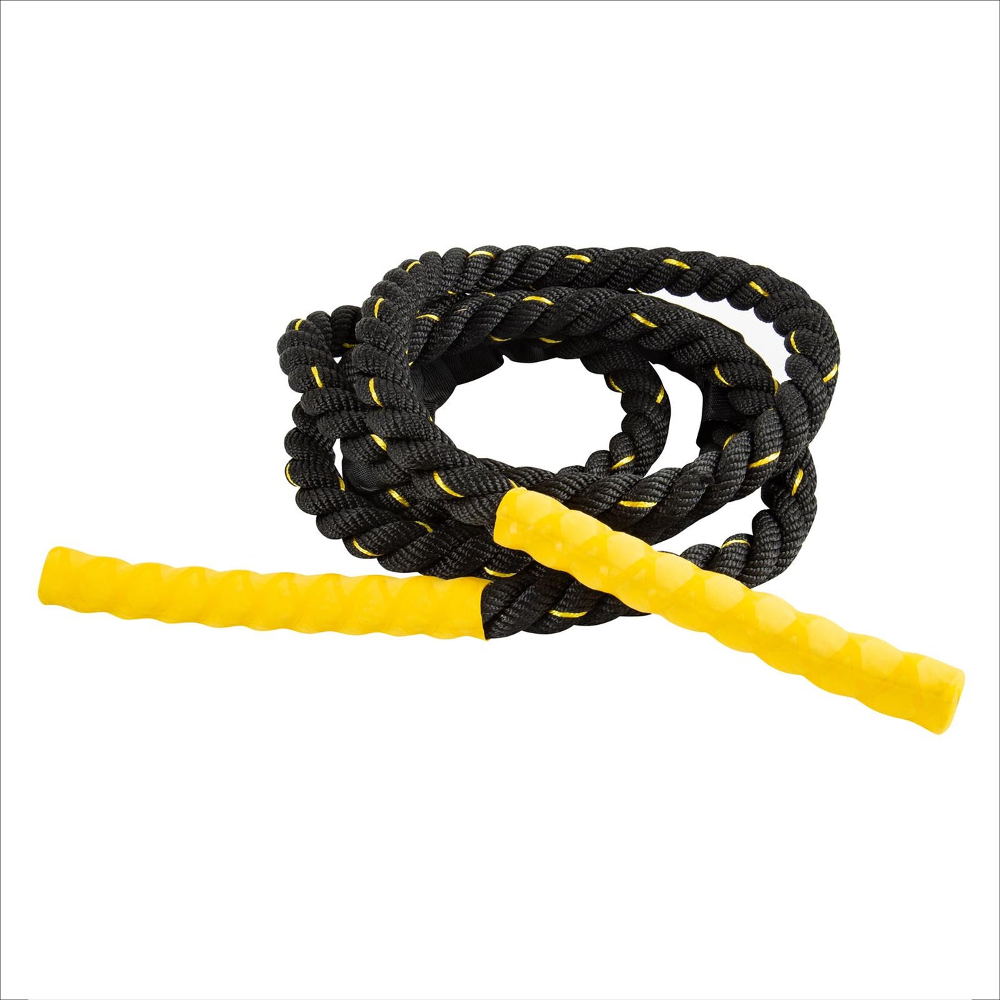 25mm Heavy Weighted Jump Rope Skipping Rope Workout Exercise Women Men Yellow 3m