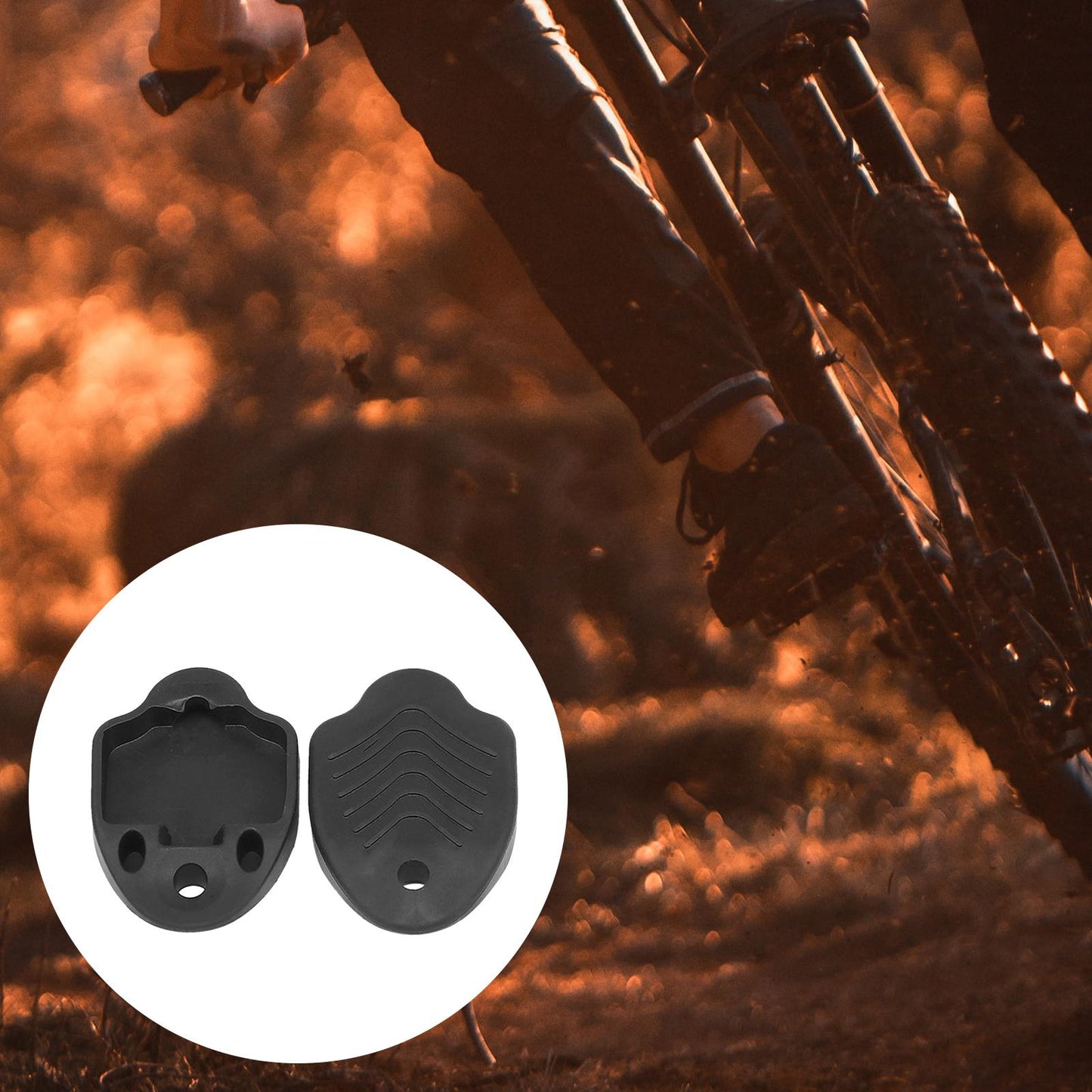 2Pcs Cleat Covers Cycle Shoes Cover Shoes Cleat