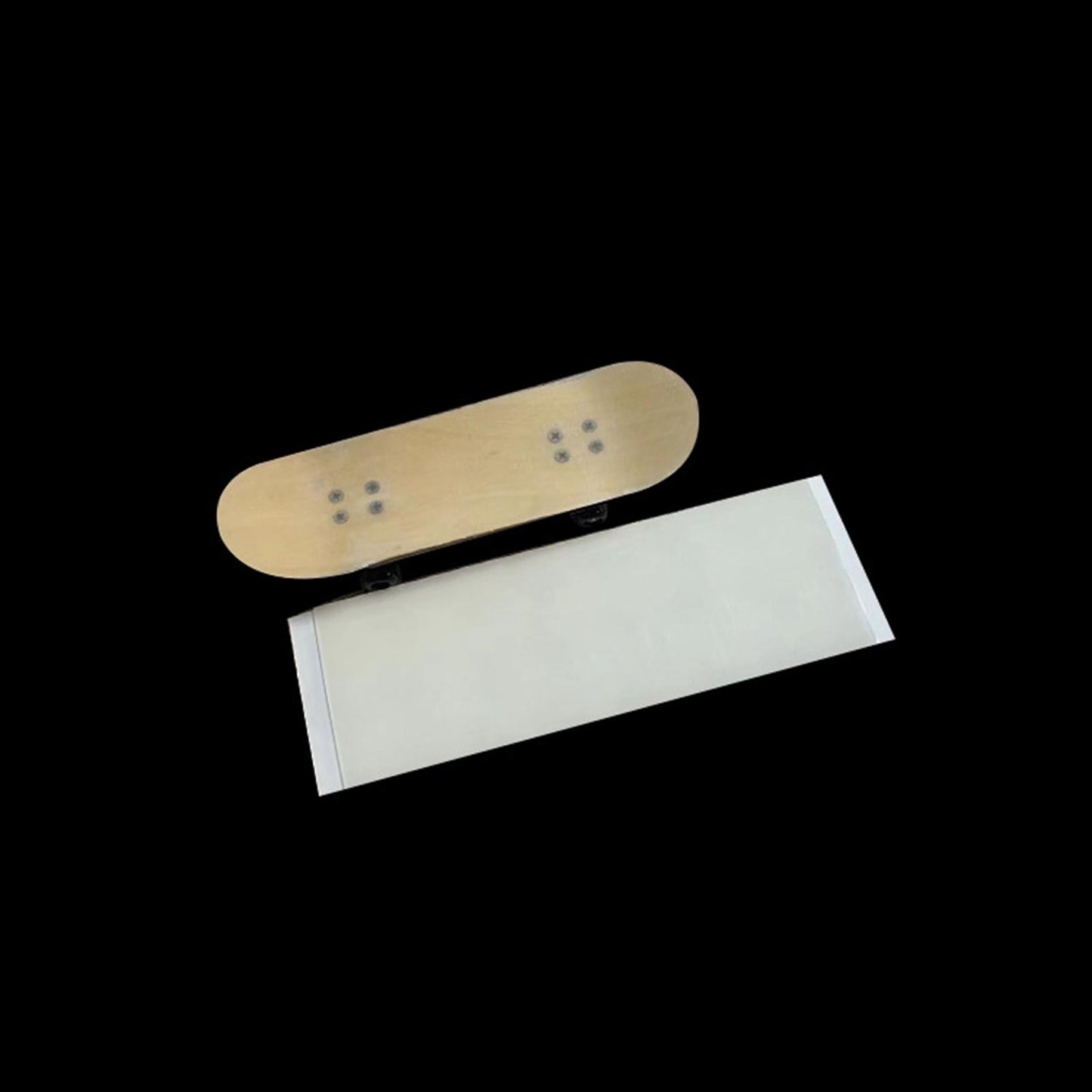 20x Fingerboard Tape Non Slip Comfortable Mini Skateboard Supplies Clear