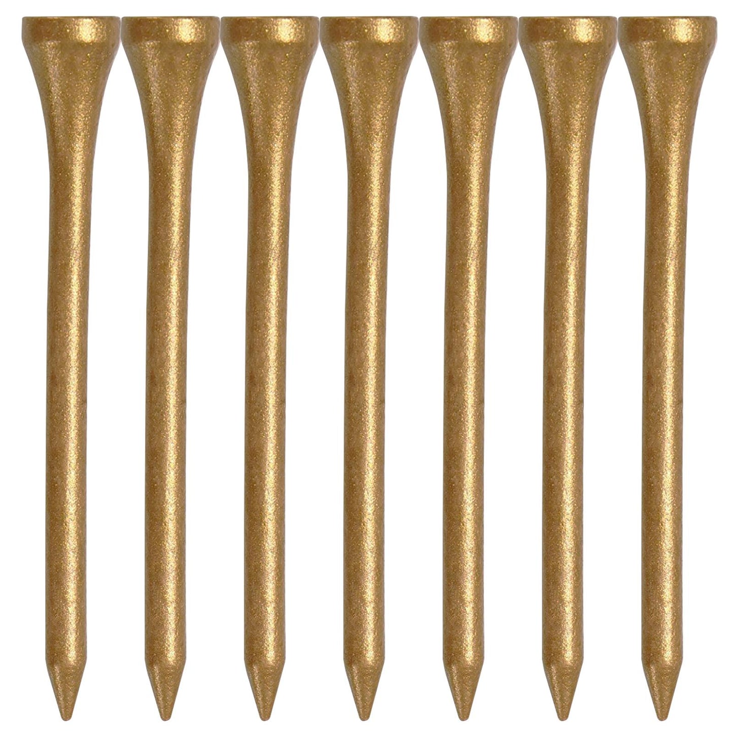 100Pcs Bamboo Golf Tees Biodegradable Stable Ball Stand Outdoor Exercise 83mm