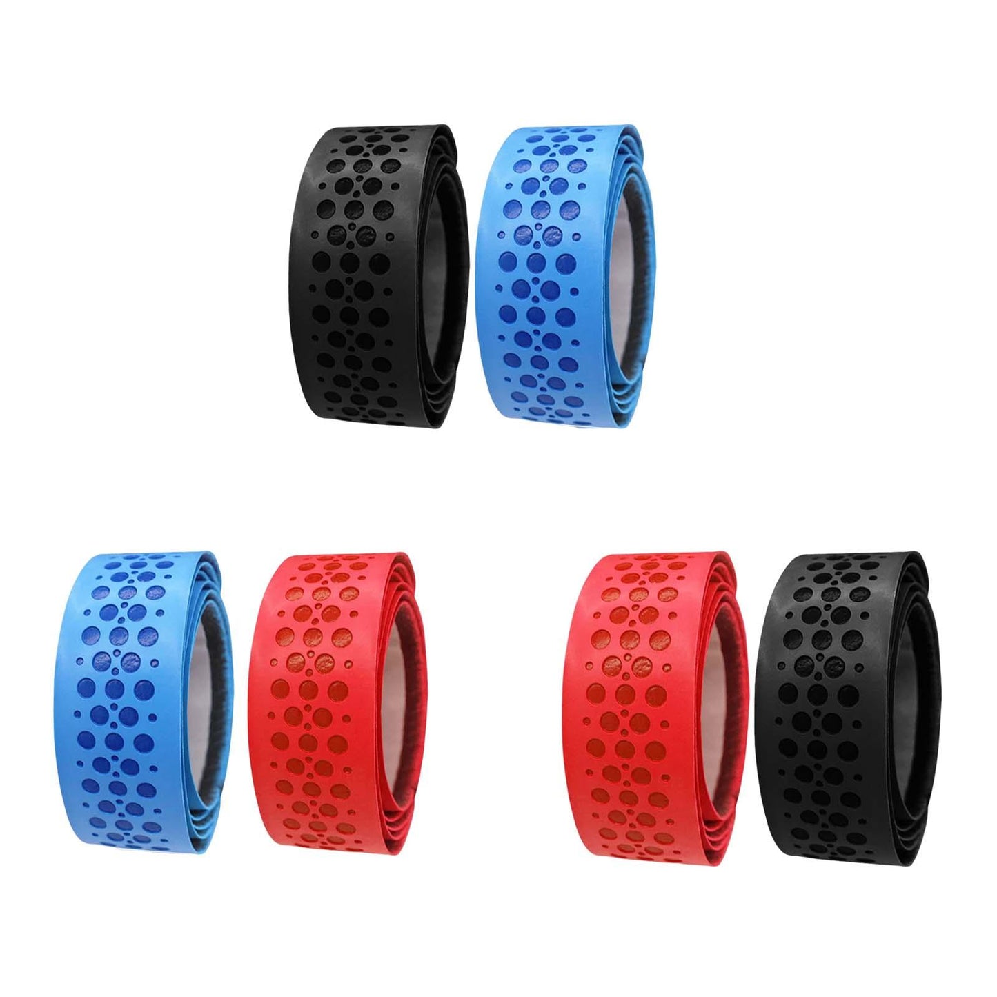 2 Pieces Golf Grip Wrapping Tapes Overgrip Tapes Golf Grip Accessories Black