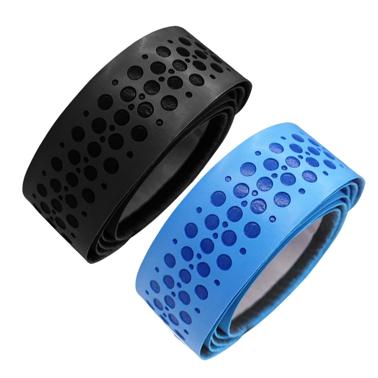 2 Pieces Golf Grip Wrapping Tapes Overgrip Tapes Golf Grip Accessories Black