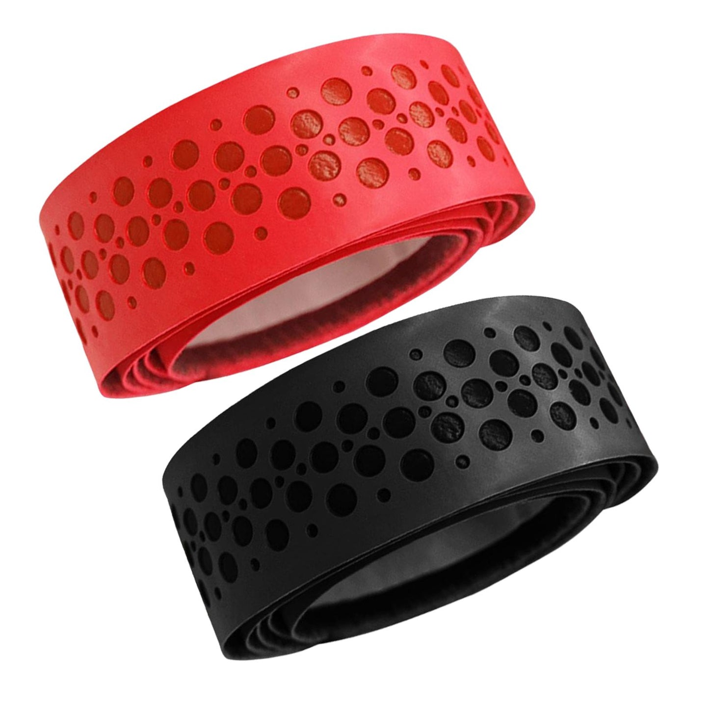 2 Pieces Golf Grip Wrapping Tapes Overgrip Tapes Golf Grip Accessories Red