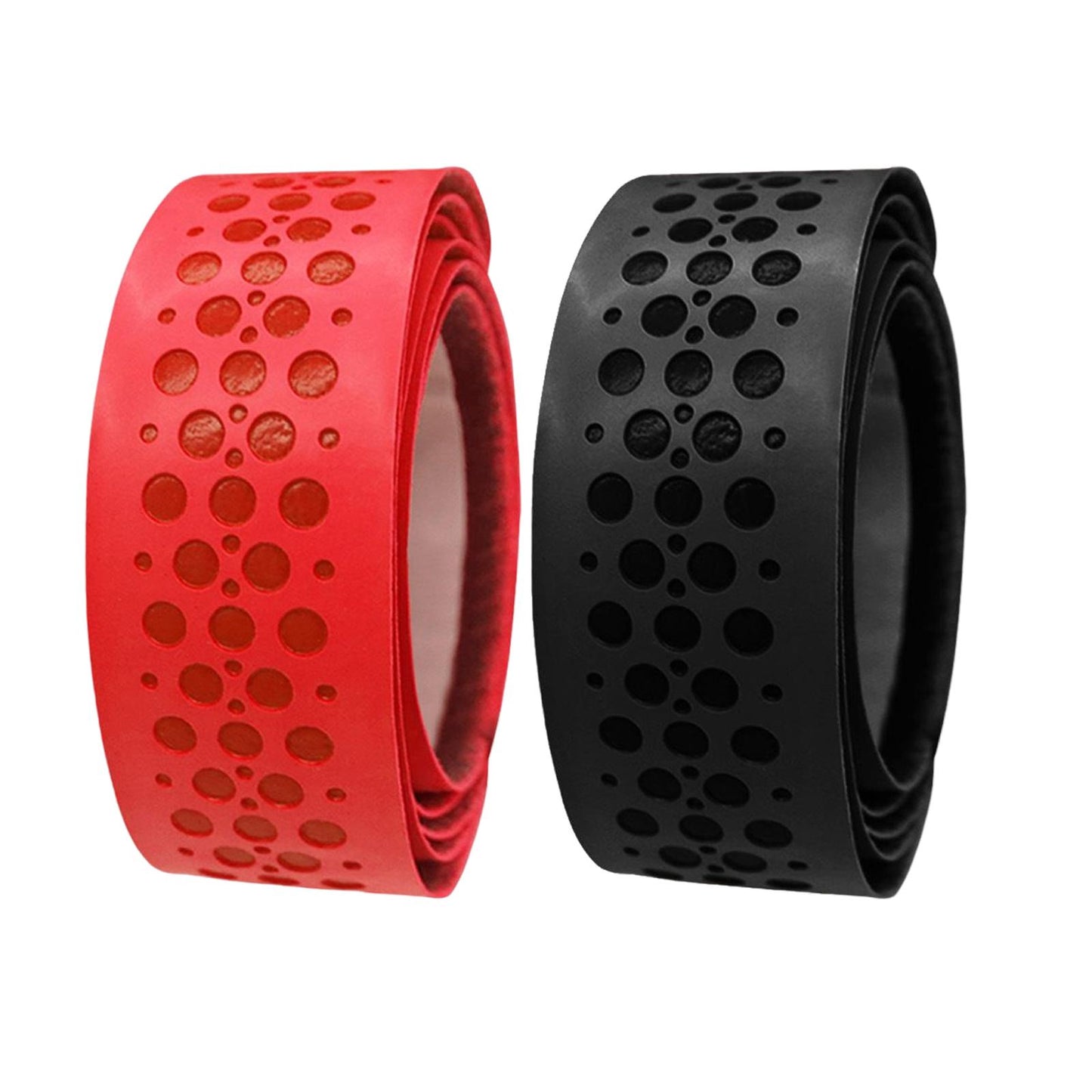2 Pieces Golf Grip Wrapping Tapes Overgrip Tapes Golf Grip Accessories Red