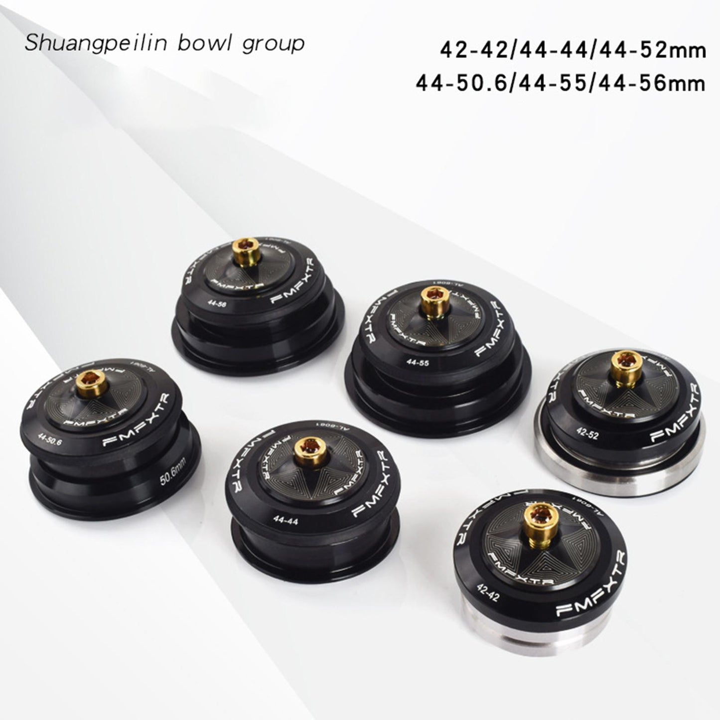 1-1/8 Threadless Bicycle Headset Front Fork Sealed for Cycling 42-42mm"