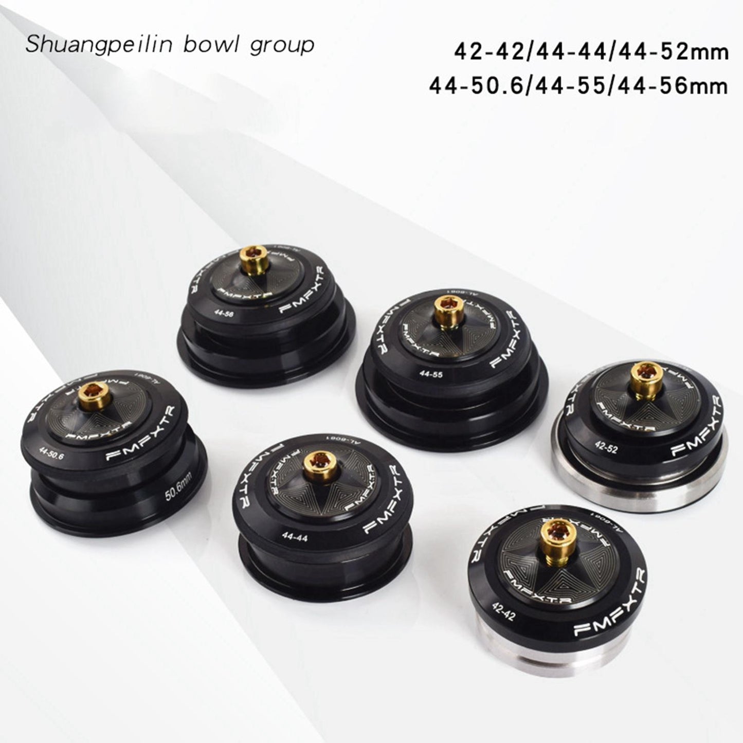 1-1/8 Threadless Bicycle Headset Front Fork Sealed for Cycling 42-42mm"