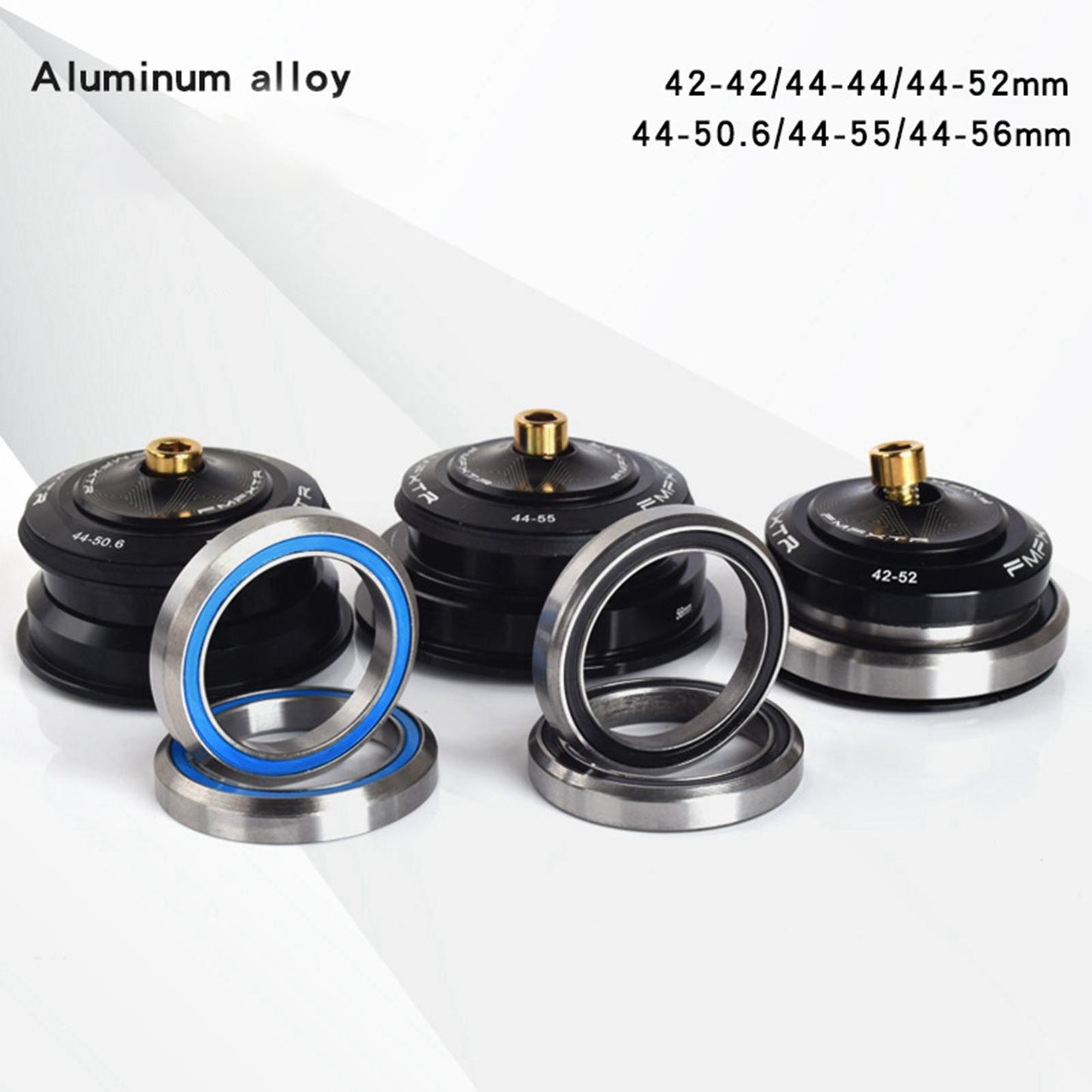 1-1/8 Threadless Bicycle Headset Front Fork Sealed for Cycling 42-42mm"