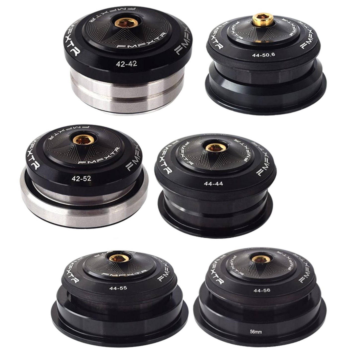 1-1/8 Threadless Bicycle Headset Front Fork Sealed for Cycling 42-42mm"