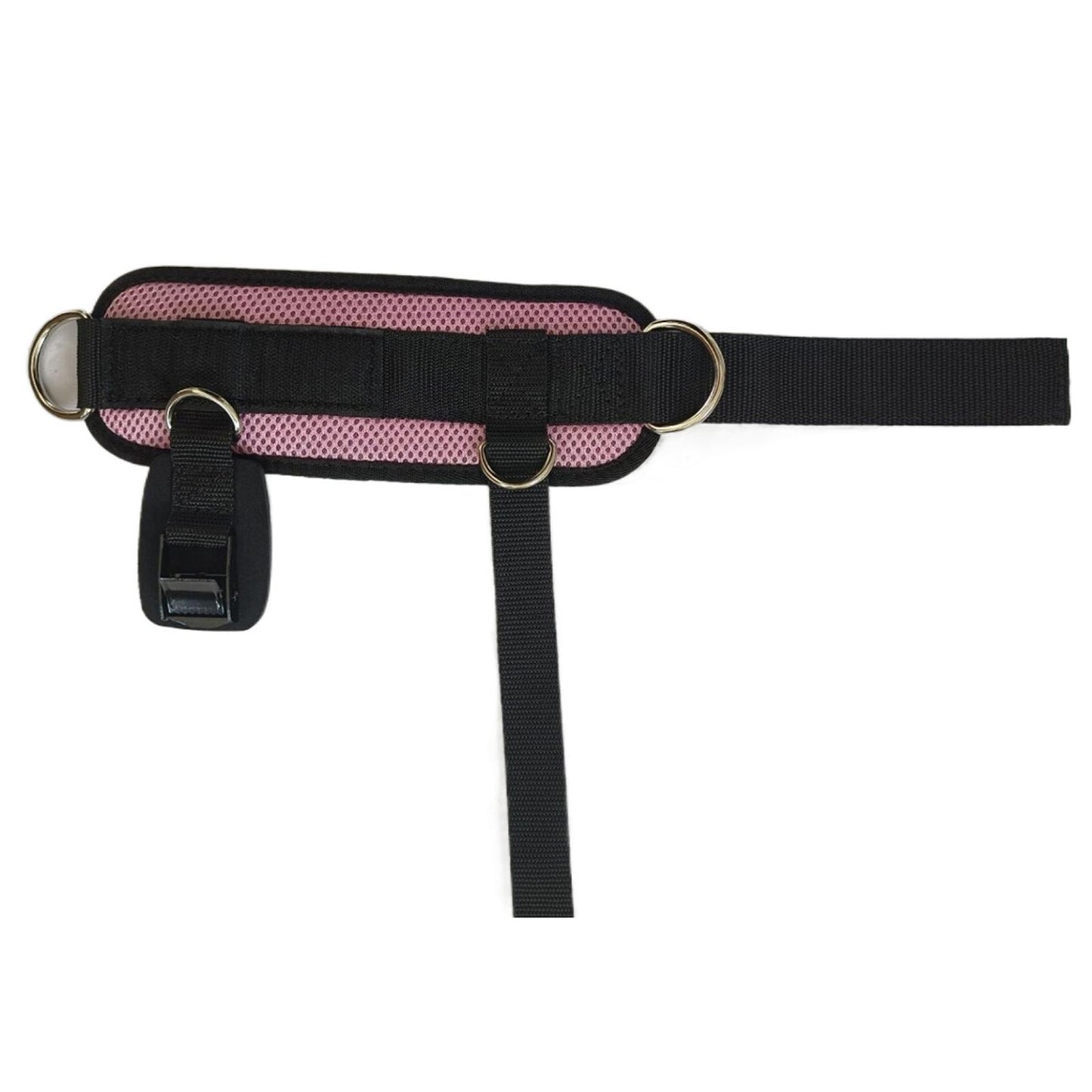 2 Pieces Ankle Straps Pedal Rope Glute Exercises Workout Ankle Cuff Set Pink