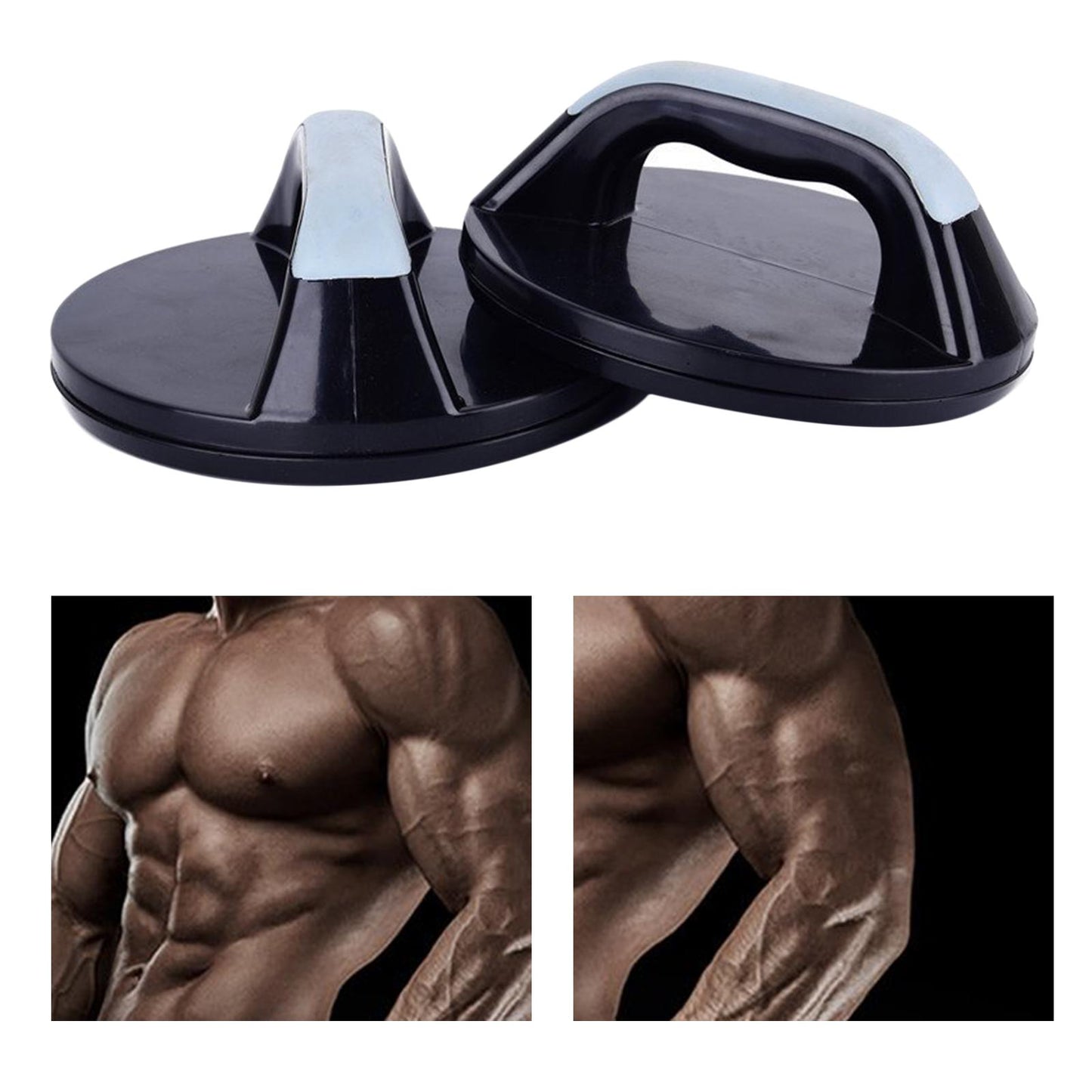 2 Pieces Push Up Training Board Pushup Stands Strength Training Equipment Non Slip