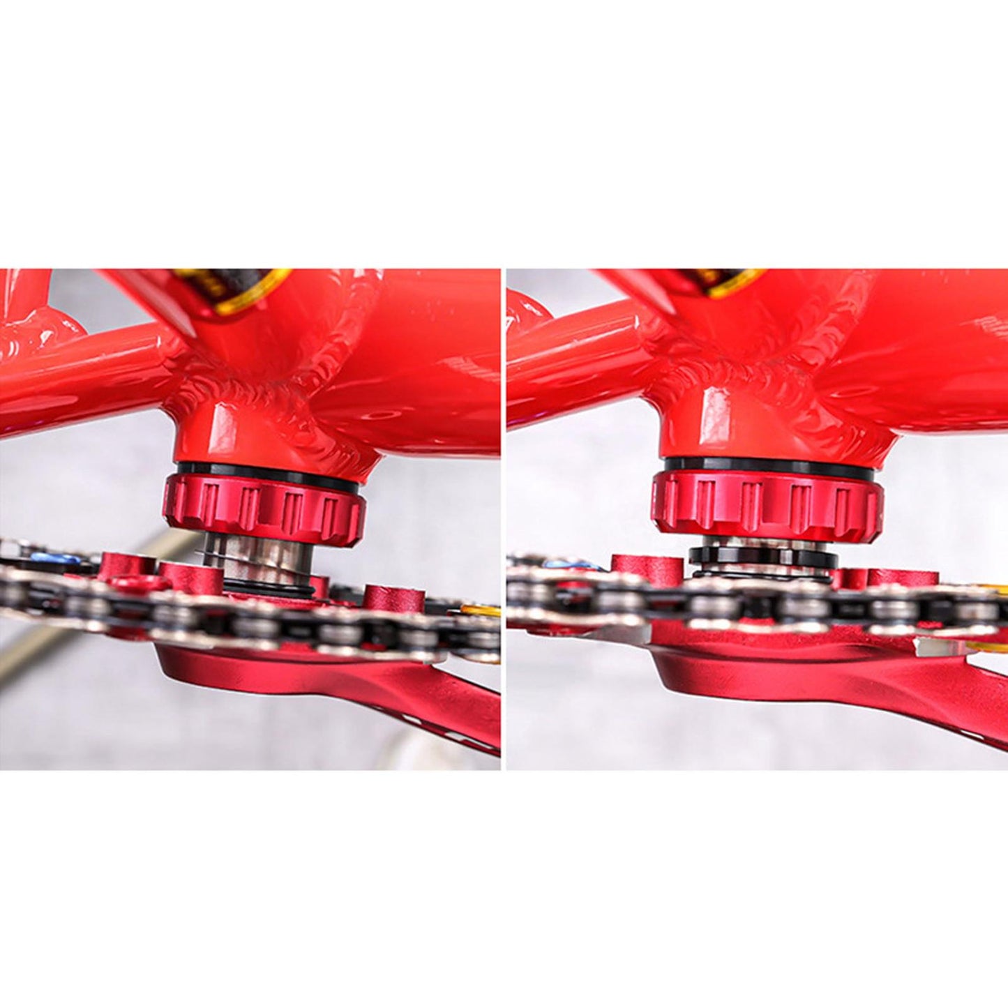 24/29/30mm 6Pack Bike Bicycle Bottom Bracket Set for BB86 91 92 PF30 BB30 30mm