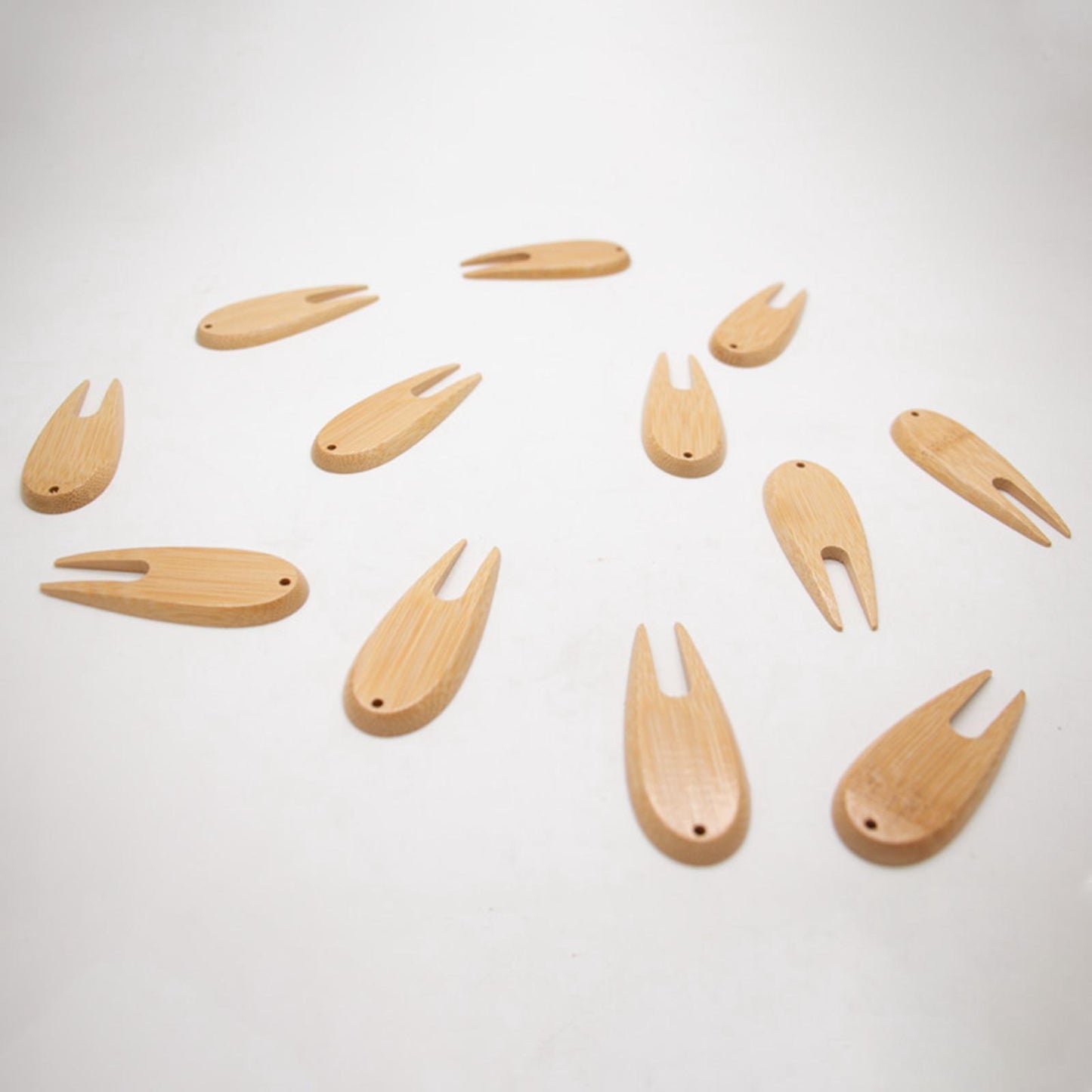 10x Durable Golf Divot Tools Multi-Use Golf Pitchfork for Men Golf Accessory