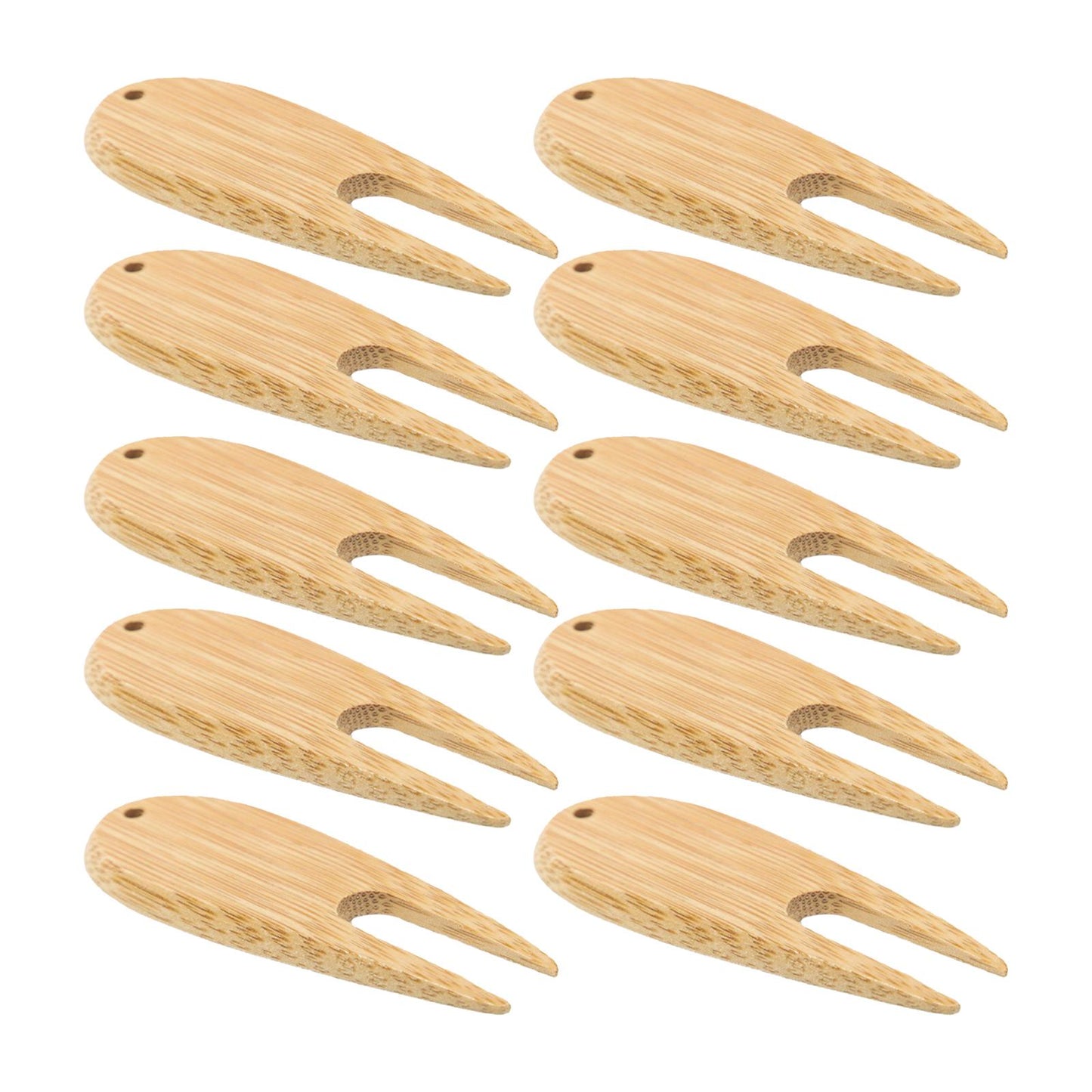 10x Durable Golf Divot Tools Multi-Use Golf Pitchfork for Men Golf Accessory