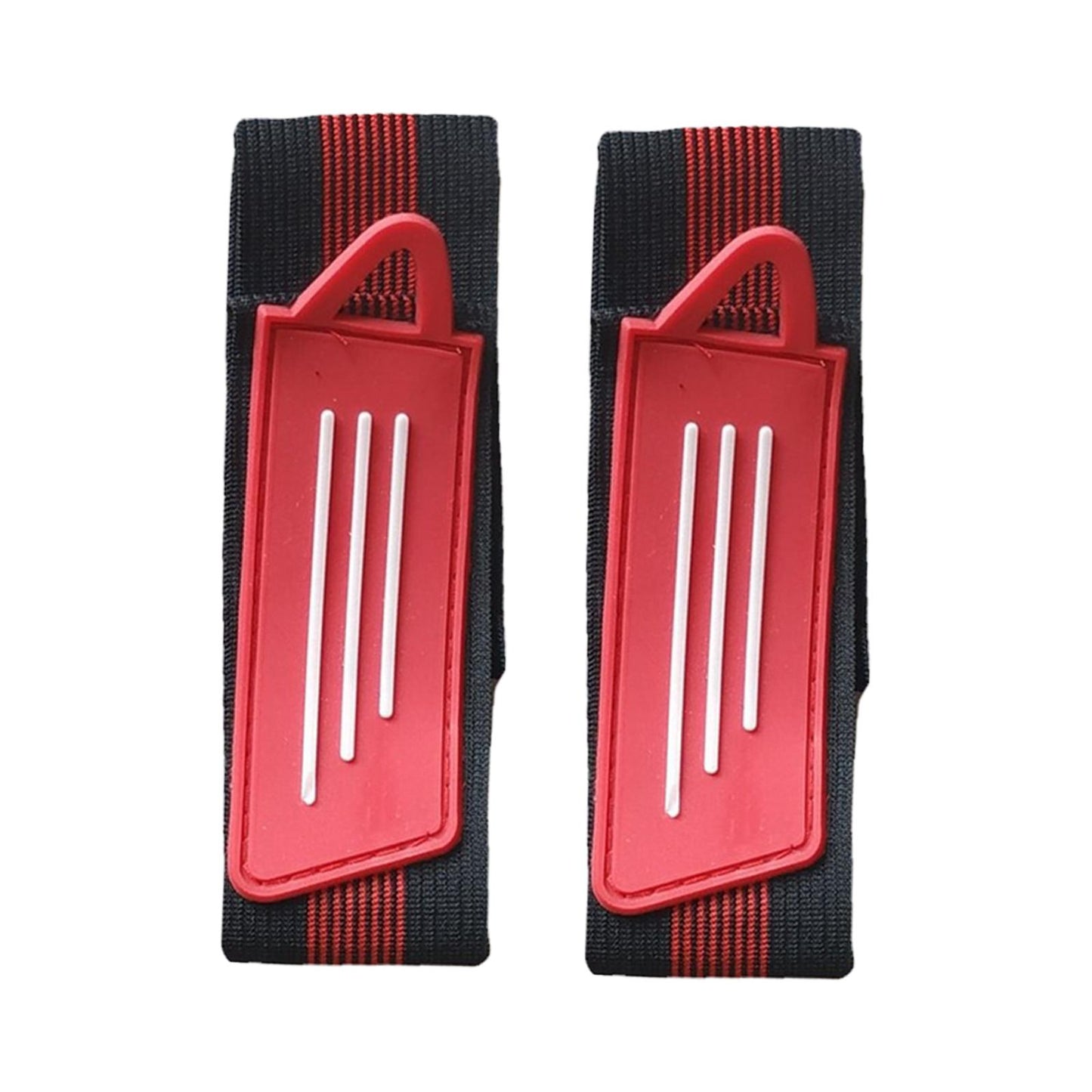 2Pcs Bicycle Ankle Leg Strap Outdoors Remove and Install Easily Bandage Red