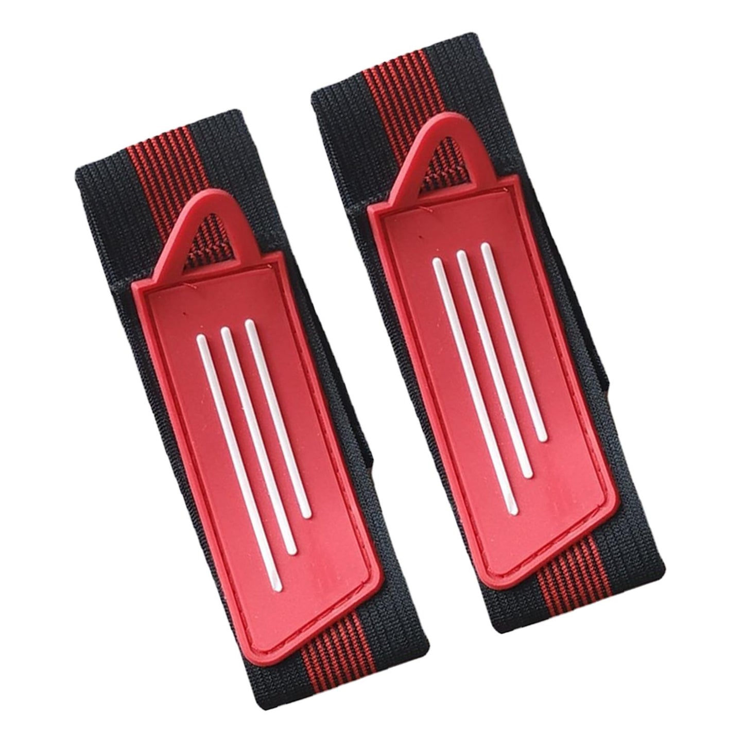 2Pcs Bicycle Ankle Leg Strap Outdoors Remove and Install Easily Bandage Red