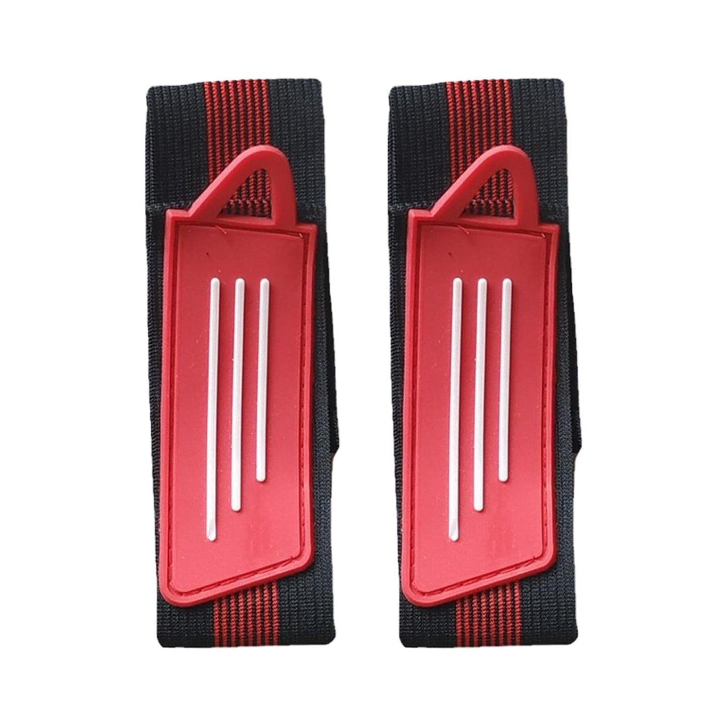 2Pcs Bicycle Ankle Leg Strap Outdoors Remove and Install Easily Bandage Red