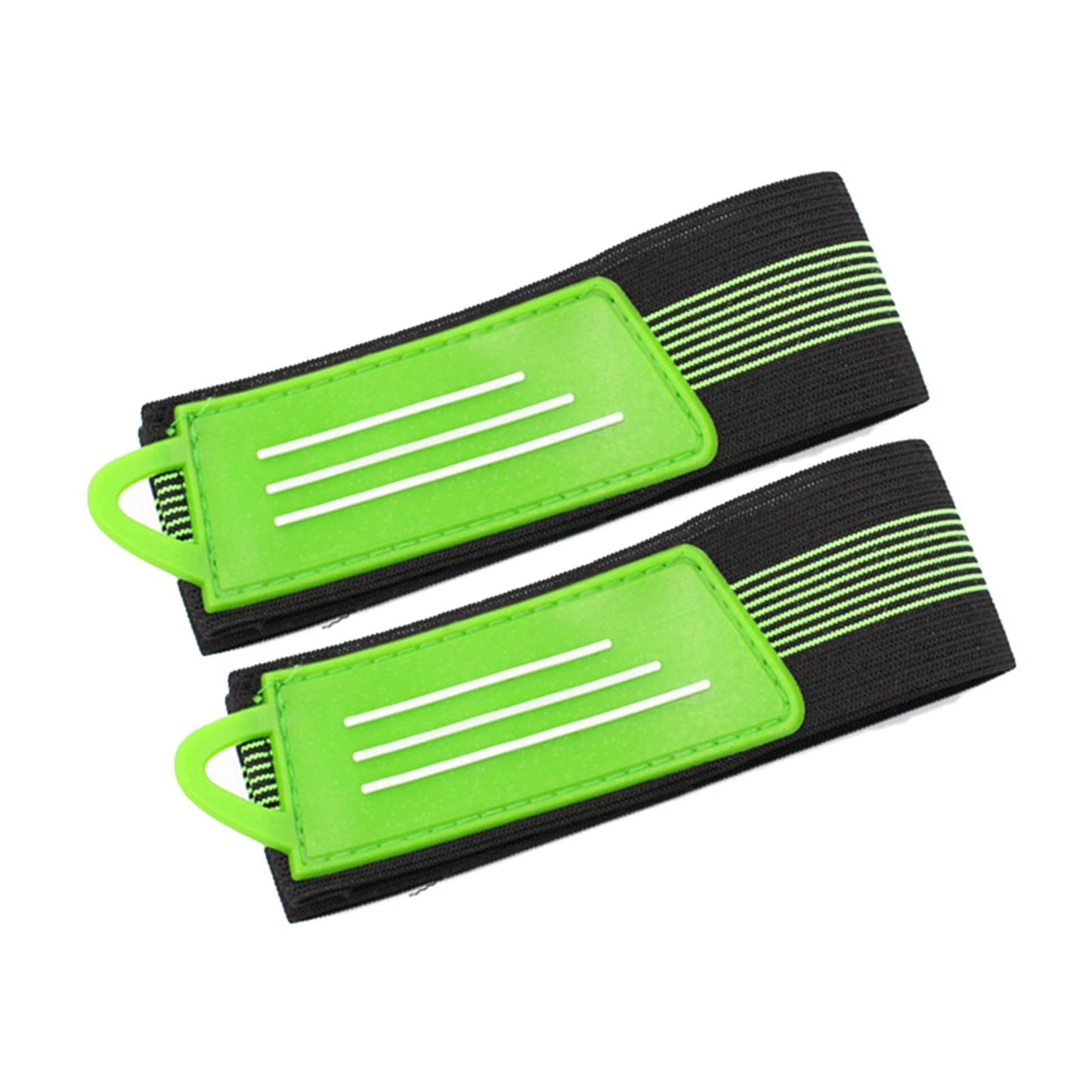 2Pcs Bicycle Ankle Leg Strap Outdoors Remove and Install Easily Bandage Green