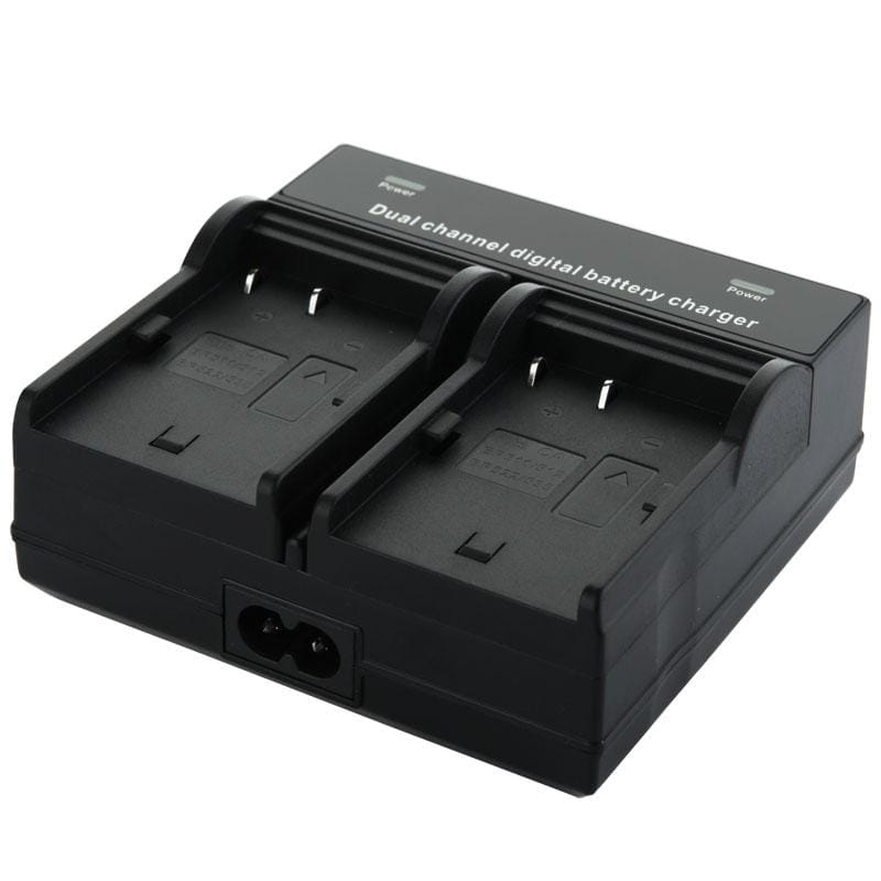 8.4V Dual Channel Digital Battery Charger for Canon BP511 / BP512 / BP522 / BP535