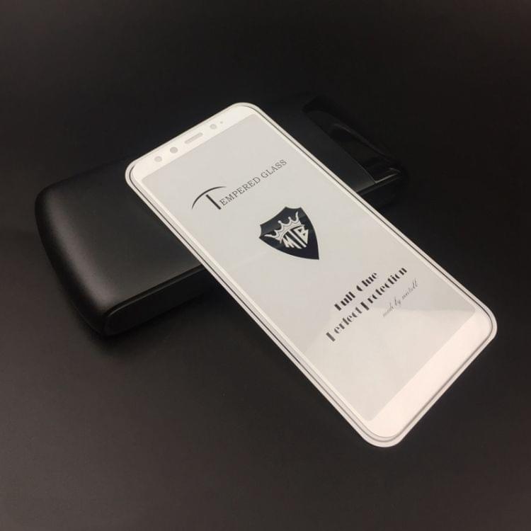 Buy MIETUBL Full Screen Full Glue Anti-fingerprint Tempered Glass Film for Xiaomi Mi 6X / A2 (White)