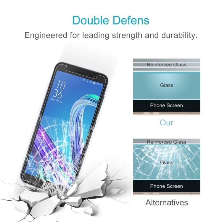 Buy 0.26mm 9H 2.5D Tempered Glass Film for ASUS ZenFone Live (L1) ZA550KL