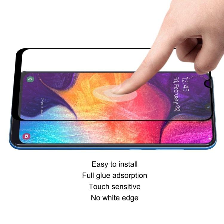 Buy 2 PCS ENKAY Hat-Prince 0.1mm Full Screen Cover Flexible Glass Tempered Protective Film for Galaxy M30 / Galaxy A30 / A50