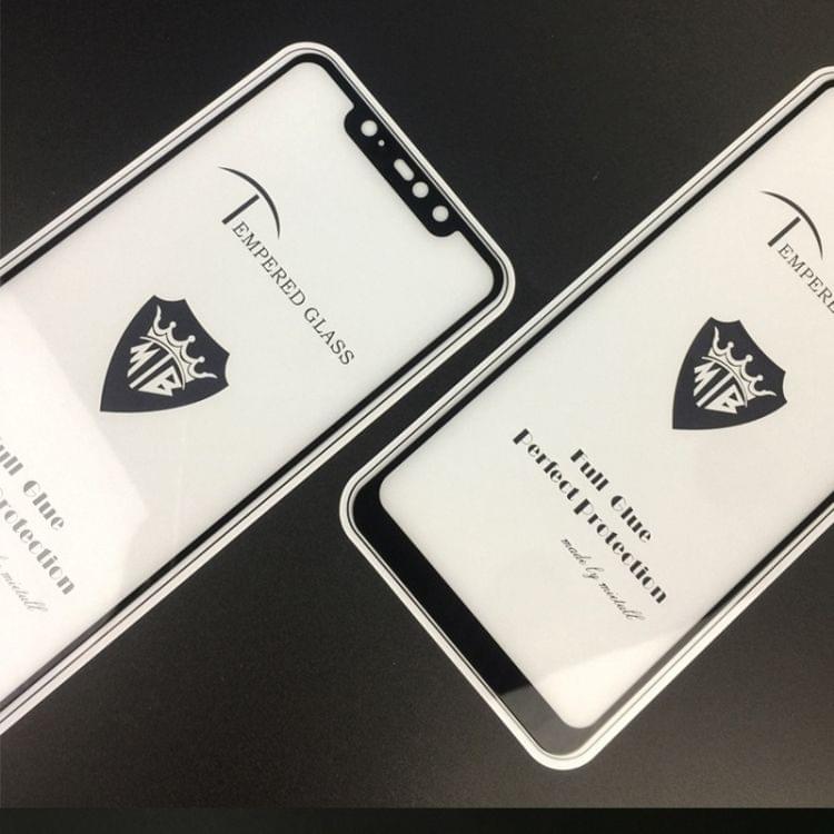 Buy MIETUBL Full Screen Full Glue Anti-fingerprint Tempered Glass Film for Xiaomi Redmi Note 6 Pro (Black)