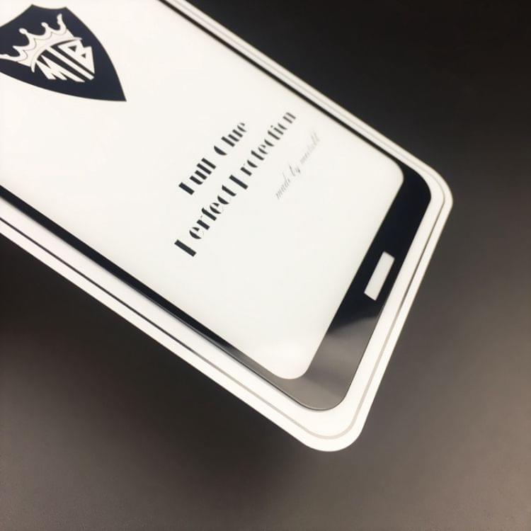 Buy MIETUBL Full Screen Full Glue Anti-fingerprint Tempered Glass Film for Nokia 5.1 Plus / X5 (Black)