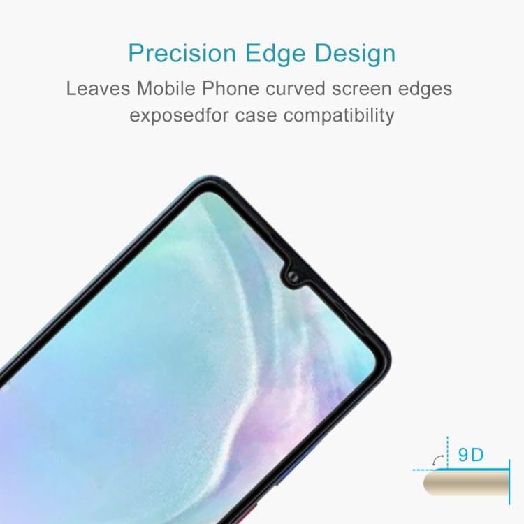 Buy 9H 9D Full Screen Tempered Glass Screen Protector for Huawei P30 Lite(Black)