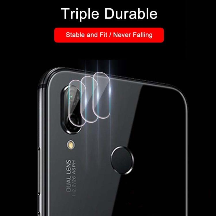 Buy 0.3mm 2.5D Transparent Rear Camera Lens Protector Tempered Glass Film for Huawei P Smart (2019)
