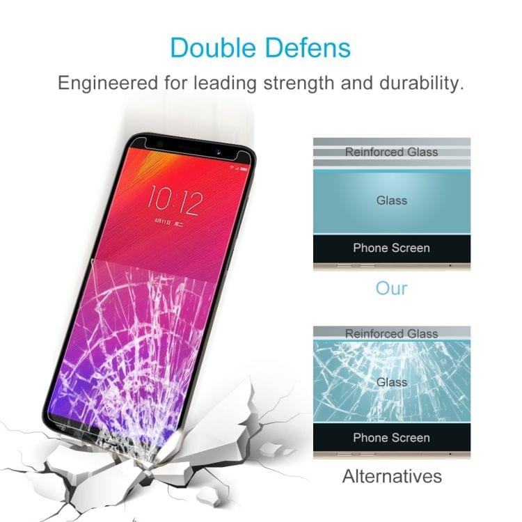Buy 0.26mm 9H 2.5D Transparent Tempered Glass Film for Lenovo A5
