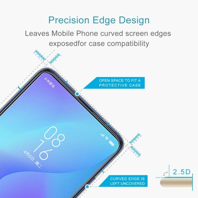 Buy 100 PCS 0.26mm 9H 2.5D Tempered Glass Film for Xiaomi Redmi K20 / K20 Pro