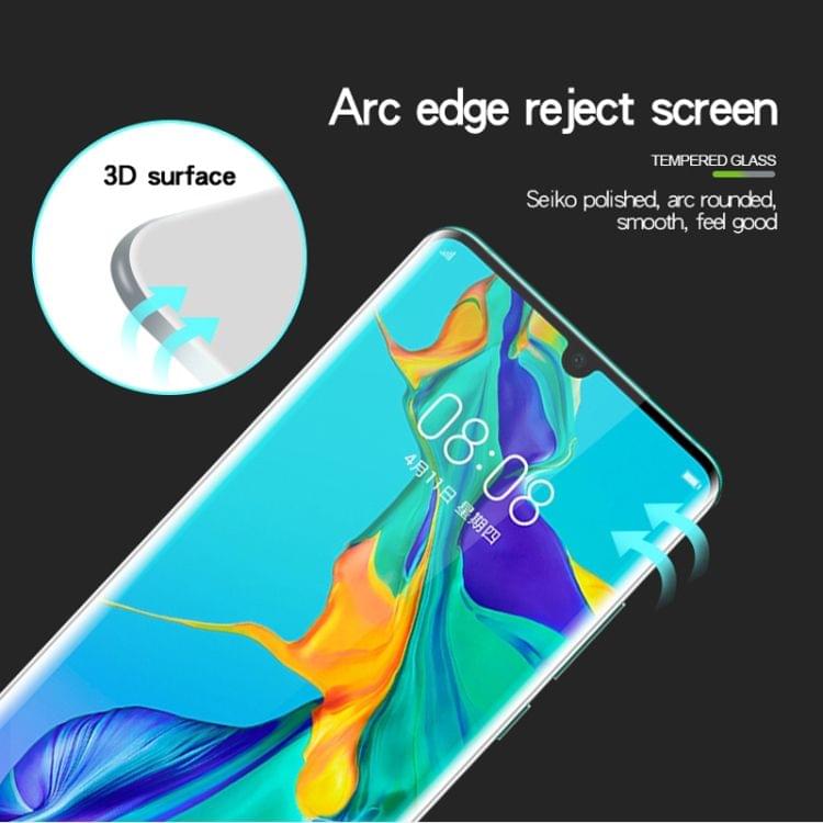 Buy MOFI 9H 3D Curved Heat Bending Full Screen Tempered Glass Film for Huawei P30 Pro