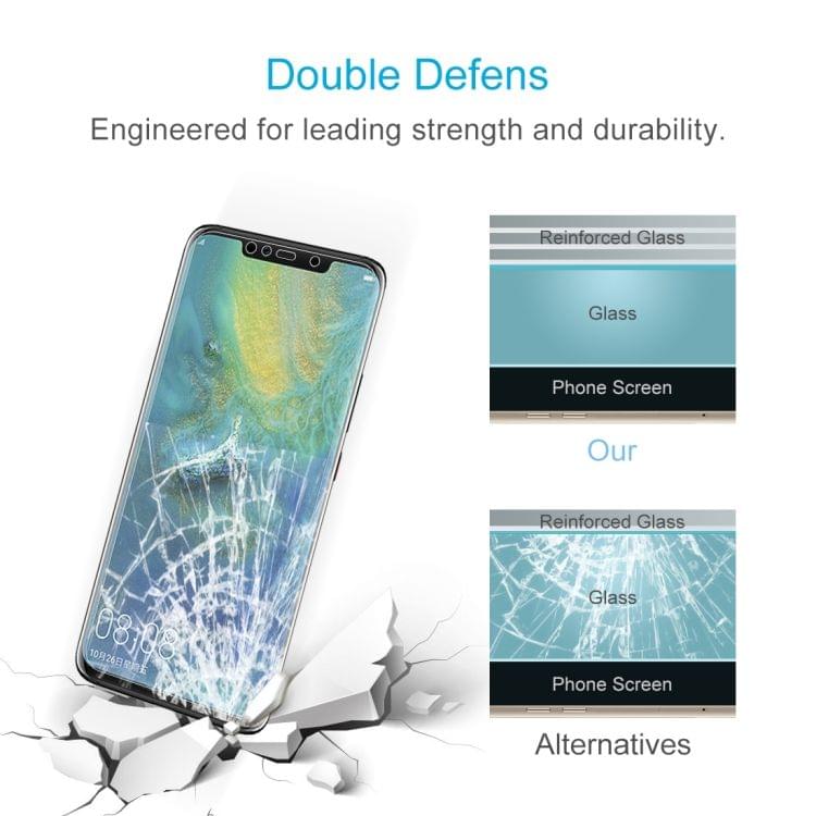Buy 0.26mm 9H Surface Hardness Tempered Glass Film for Huawei Mate 20 Pro