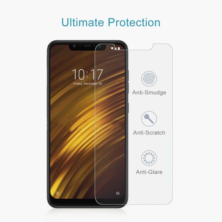 Buy 0.26mm 9H 2.5D Tempered Glass Film for Xiaomi POCO F1