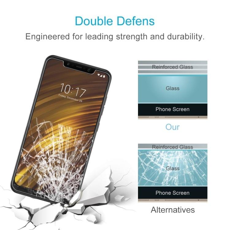 Buy 0.26mm 9H 2.5D Tempered Glass Film for Xiaomi POCO F1