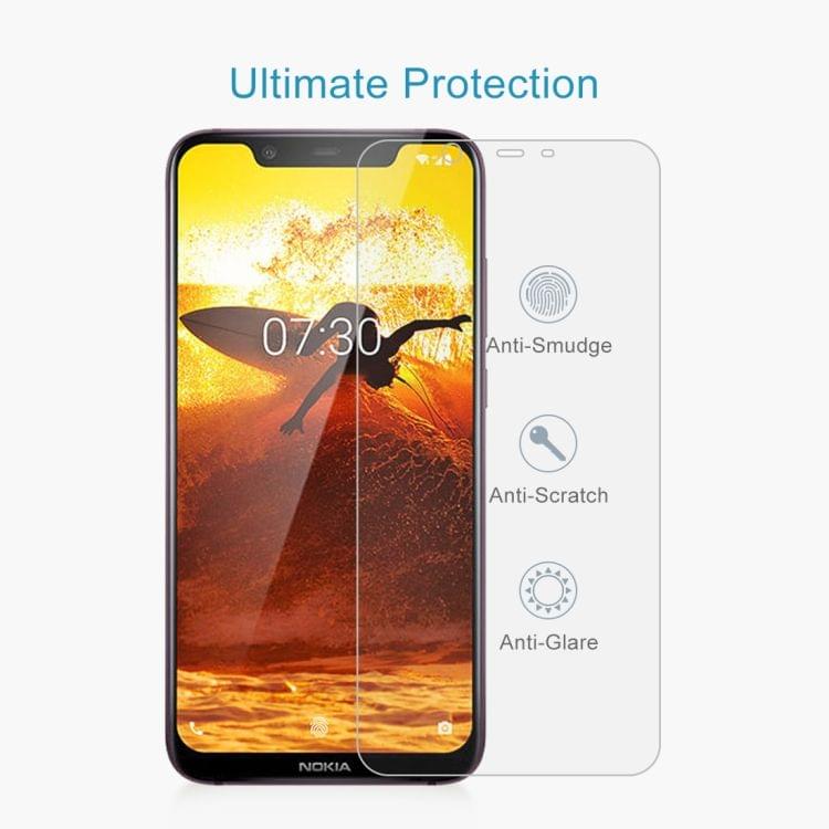 Buy 0.26mm 9H 2.5D Explosion-proof Tempered Glass Film for Nokia 8.1