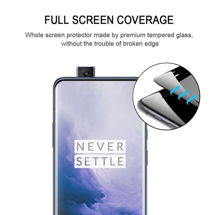 Buy 2 PCS 9H Full Screen Curved Edge Tempered Glass Film for OnePlus 7 Pro