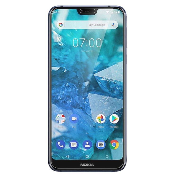 Buy 0.26mm 9H 2.5D Transparent Tempered Glass Film for Nokia 7.1