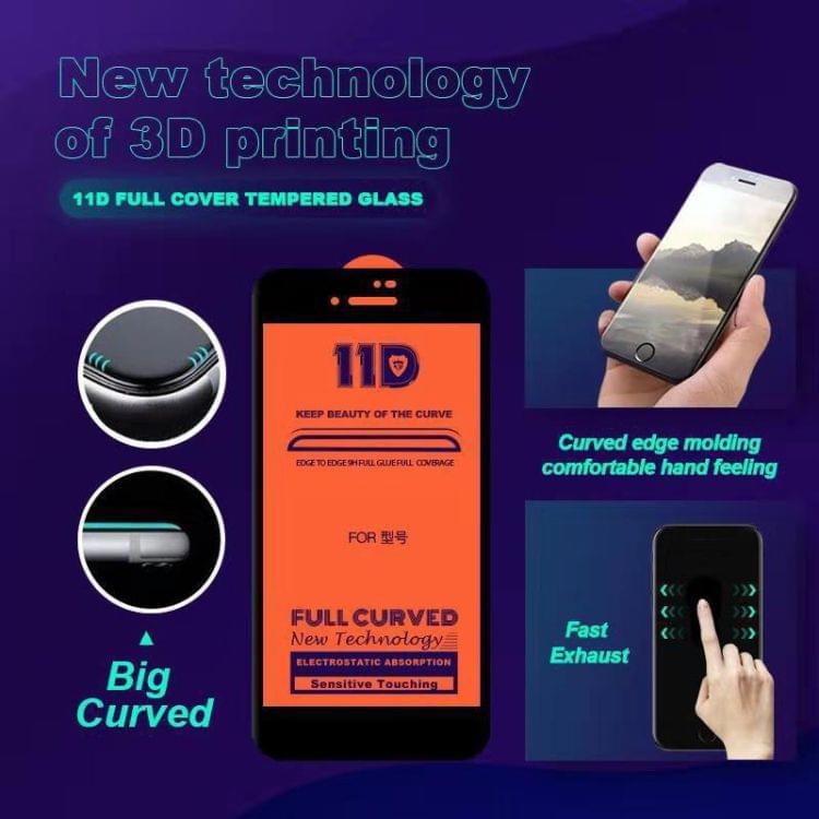 Buy mietubl Scratchproof 11D HD Full Glue Full Curved Screen Tempered Glass Film for Xiaomi Redmi Note 4X (Black)