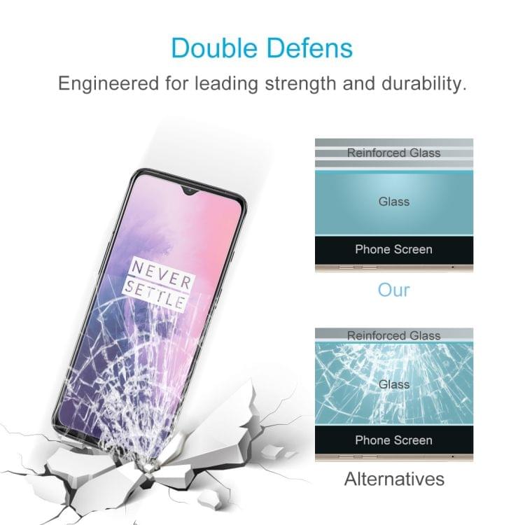Buy 0.26mm 9H 2.5D Tempered Glass Film for OnePlus 7