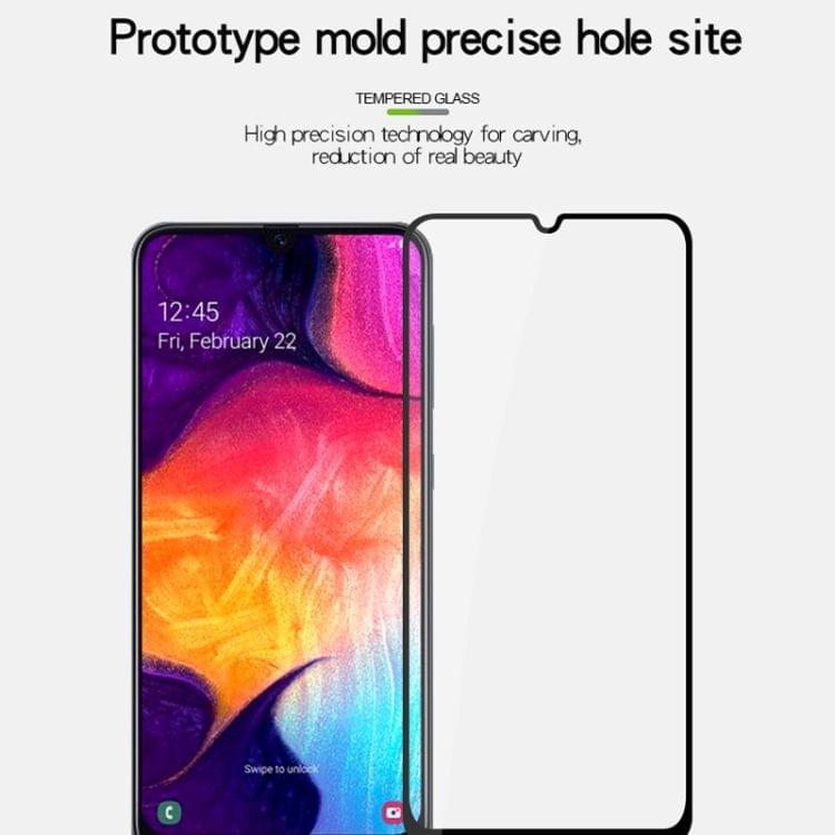Buy MOFI 9H 2.5D Full Screen Tempered Glass Film for Galaxy A50 (Black)