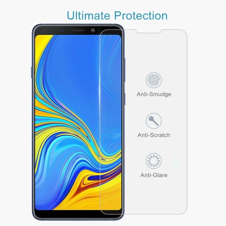 Buy 0.26mm 9H 2.5D Explosion-proof Tempered Glass Film for Galaxy A9 (2018) / A9s