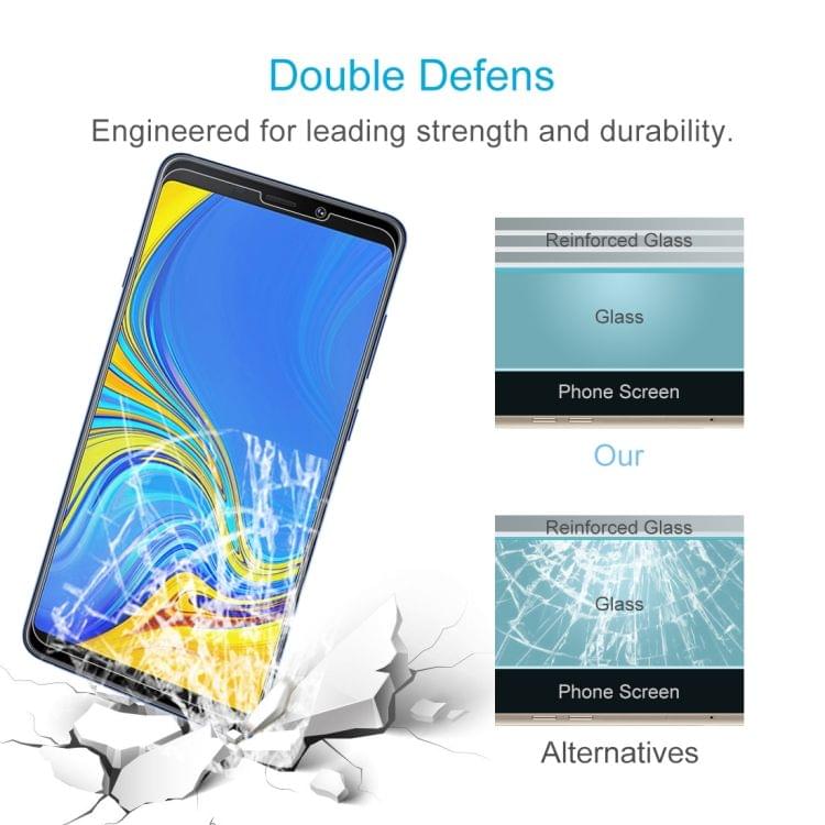 Buy 0.26mm 9H 2.5D Explosion-proof Tempered Glass Film for Galaxy A9 (2018) / A9s