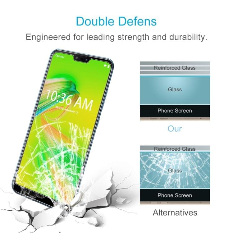 Buy 0.26mm 9H 2.5D Tempered Glass Film for Asus Zenfone Max Plus (M2) ZB634KL / Zenfone Max Shot ZB634KL