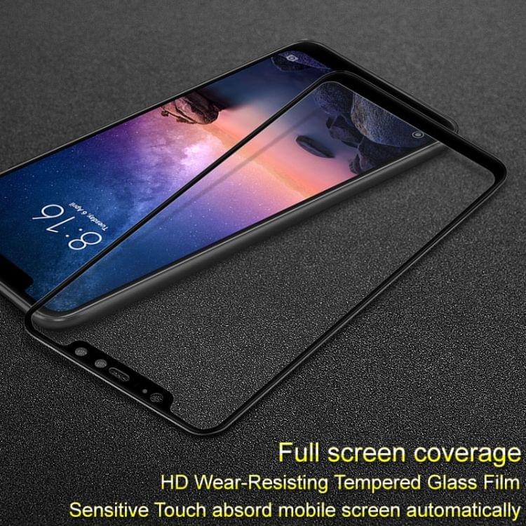 Buy IMAK 9H Full Screen Tempered Glass Film Pro Version for Xiaomi Redmi Note 6 Pro (Black)