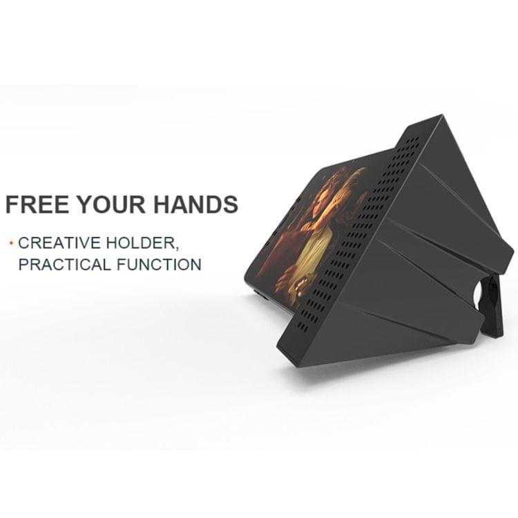 2 in 1 Sound Amplifier Dock Speaker ABS Phone Holder Stand