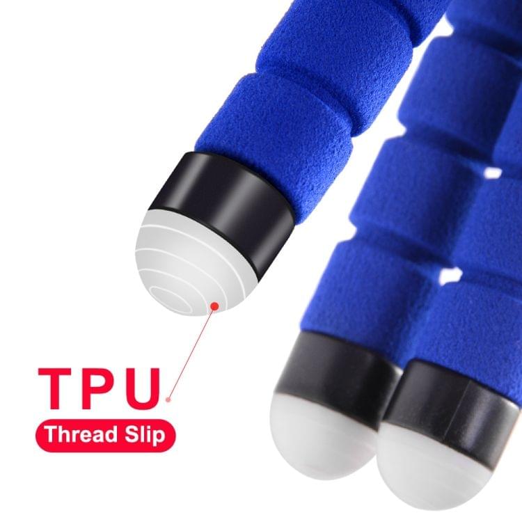 Mobile Phone Mini Self-timer Tripod Sponge Tripod(Black)