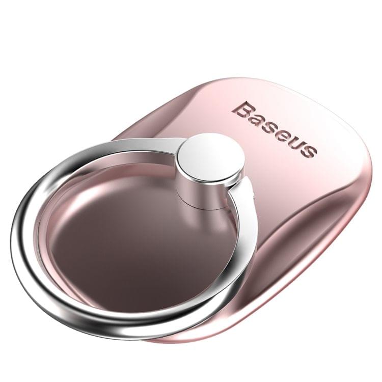 Baseus Universal Multifunctional 360 Degrees Rotatable Metal Ring Holder Bracket for iPhone, Samsung, HTC, LG, Huawei, Xiaomi, vivo, OPPO, Meizu Mobile Phones or Tablets(Rose Gold)