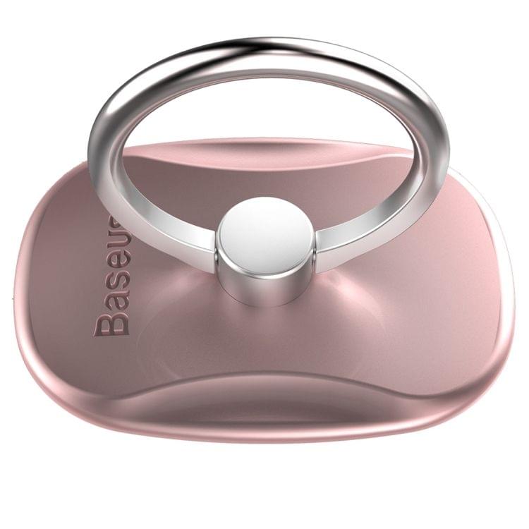 Baseus Universal Multifunctional 360 Degrees Rotatable Metal Ring Holder Bracket for iPhone, Samsung, HTC, LG, Huawei, Xiaomi, vivo, OPPO, Meizu Mobile Phones or Tablets(Rose Gold)