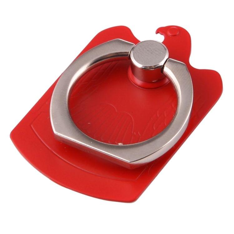 Cmzact CPS-2in1 2 in 1 Eagle Shape 360 Degrees Rotation Magnetic Phone Ring Stent Car Hook Mount